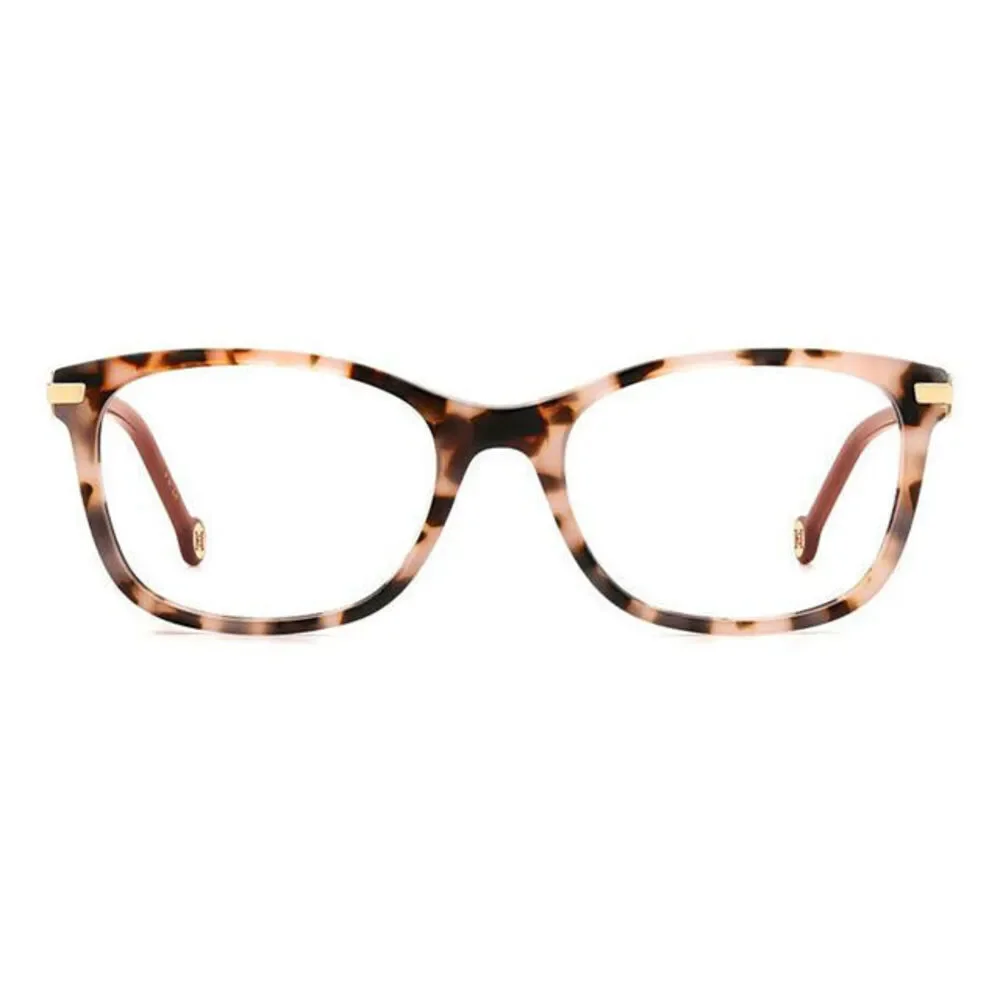 NWT Carolina Herrera HER-0201-H4V-53 Pink Havana 53mm Eyeglasses